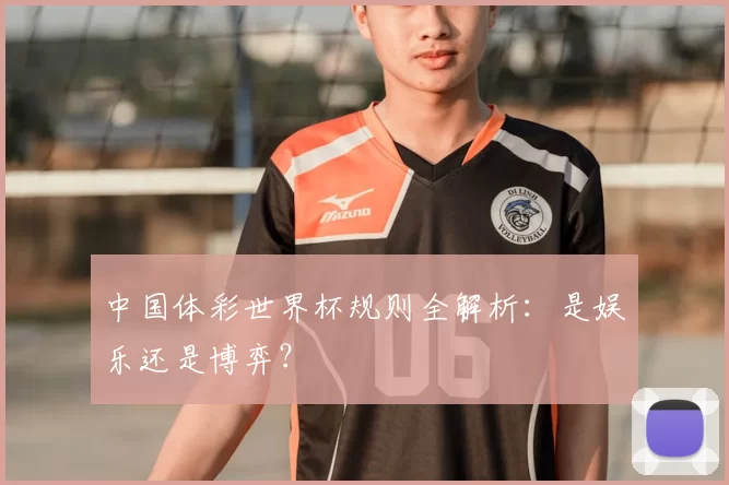 中国体彩世界杯规则全解析:是娱乐还是博弈?