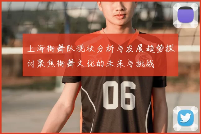 上海街舞队现状分析与发展趋势探讨聚焦街舞文化的未来与挑战