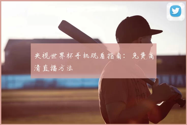 央视世界杯手机观看指南:免费高清直播方法