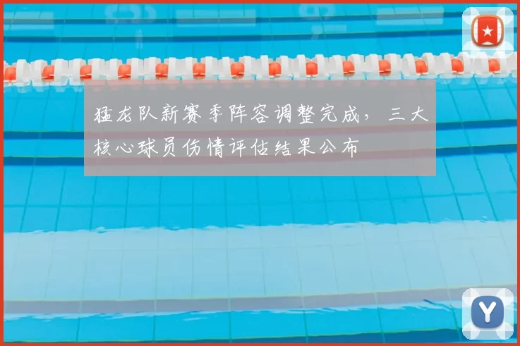猛龙队新赛季阵容调整完成，三大核心球员伤情评估结果公布